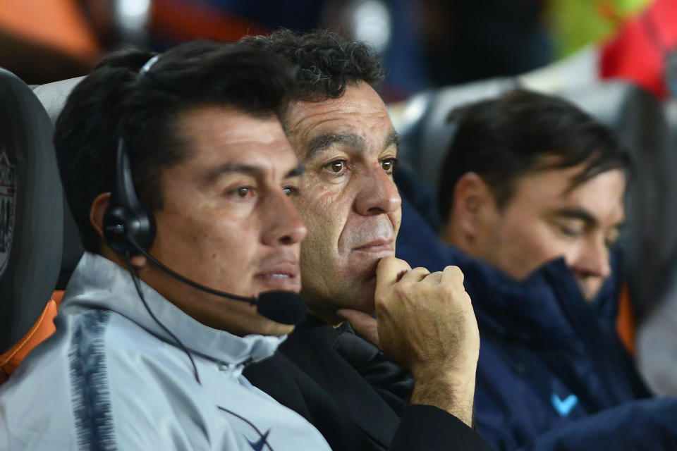 David Patiño en su último encuentro al frente de los Pumas de la UNAM, jornada 3 del Clausura 2019 ante Pachuca. / Foto: Jam Media