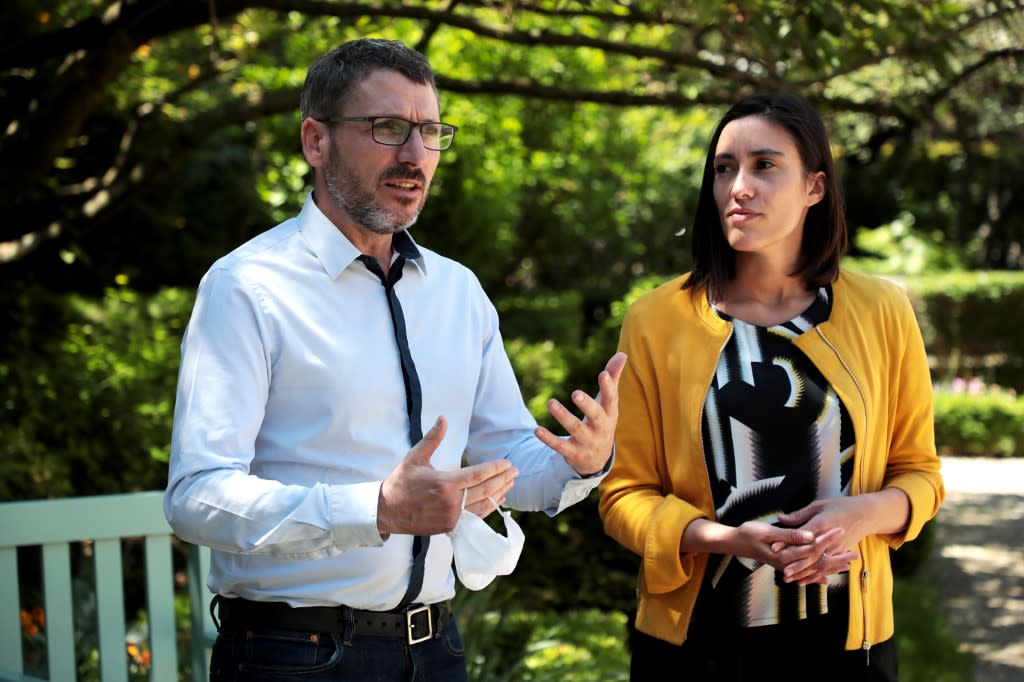 Paula Forteza et Matthieu Orphelin font partie du nouveau groupe de l'Assemblée nationale.