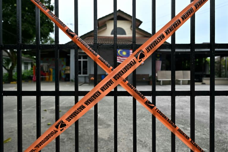 Police rescued 400 children from alleged abuse at care homes in Malaysia, in one of the worst such cases to hit the country (Mohd RASFAN)