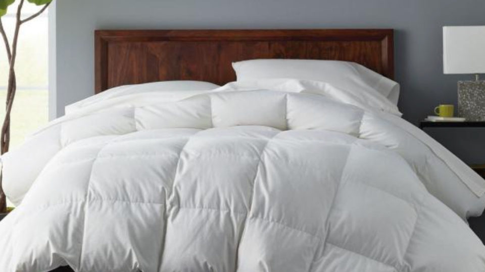 Get cozy this winter with a new down comforter or memory foam mattress at The Home Depot.