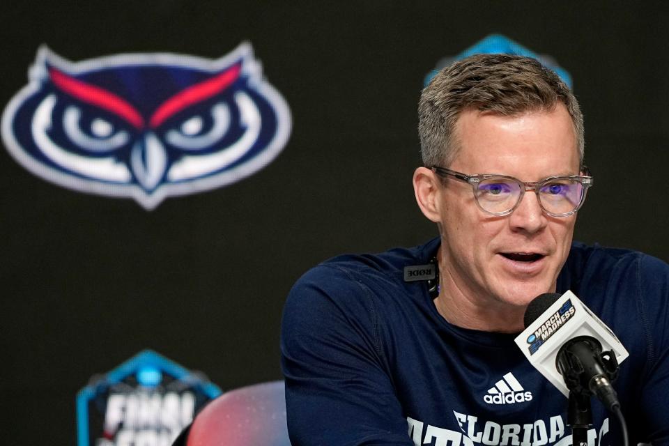 Florida Atlantic head coach Dusty May hopes his team stays together and continues to build on their 2022-23 success.