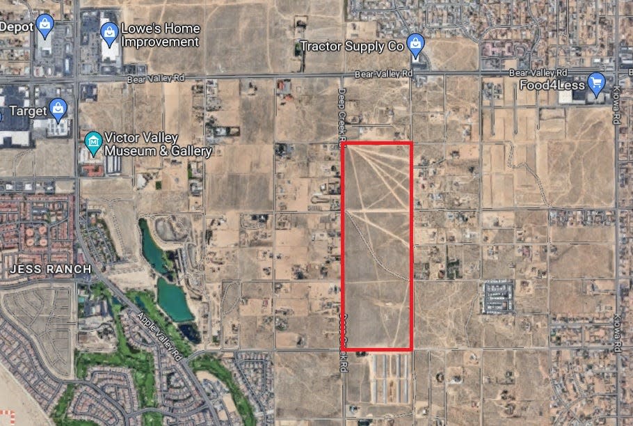 The Apple Valley Town Council recently approved the Deep Creek Estates housing project, which will include 99 homes built on 120 acres south of Bear Valley Road.