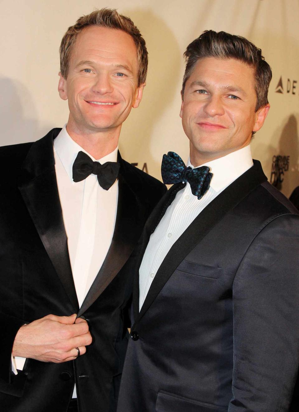 Neil Patrick Harris and husband David Burtka attend The Drama League's 30th Annual Musical celebration of Broadway honoring Neil Patrick Harris at The Pierre Hotel on February 3, 2014 in New York City