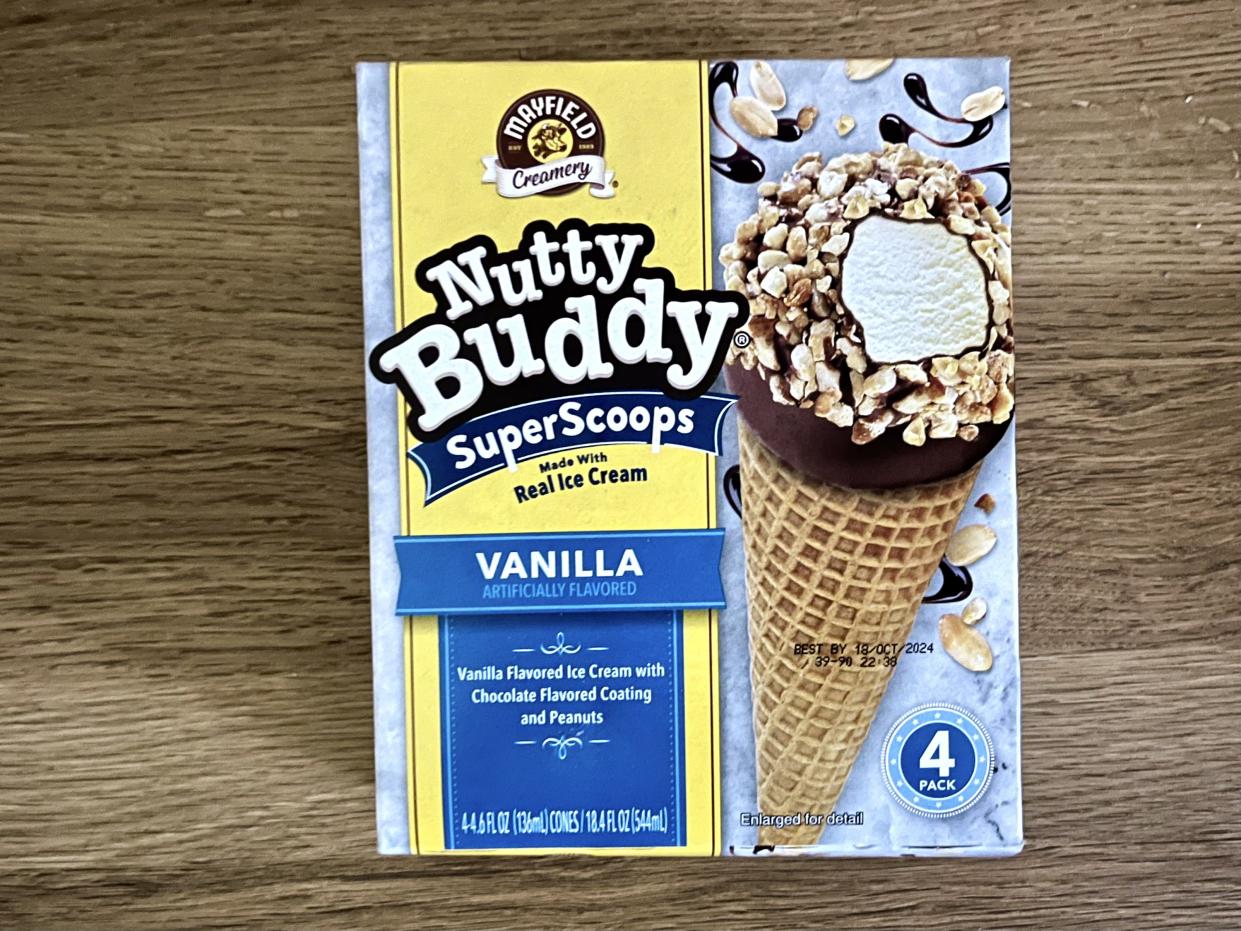 Mayfield Creamery Nutty Buddy Vanilla SuperScoops
