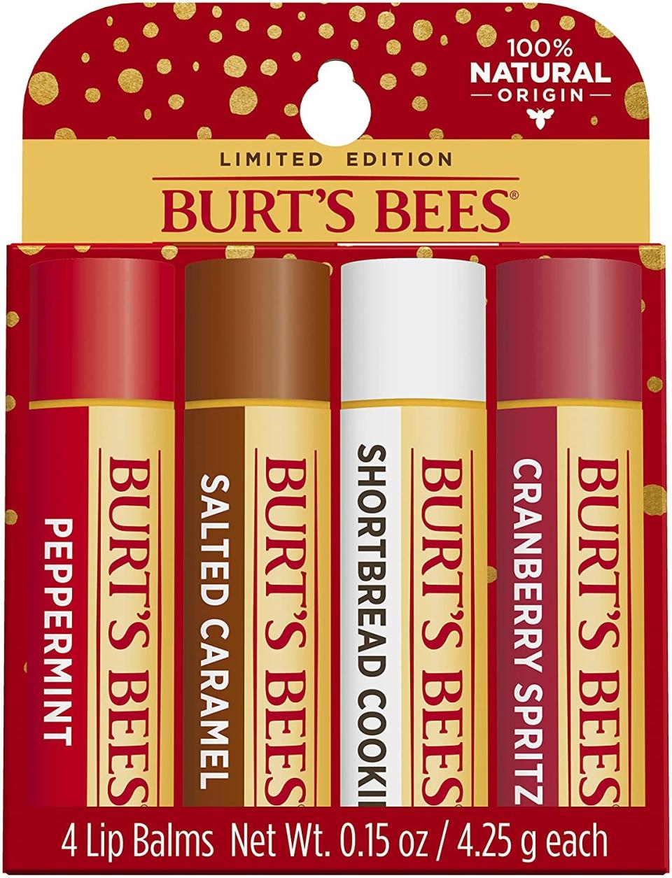 Photo: Burt’s Bees.