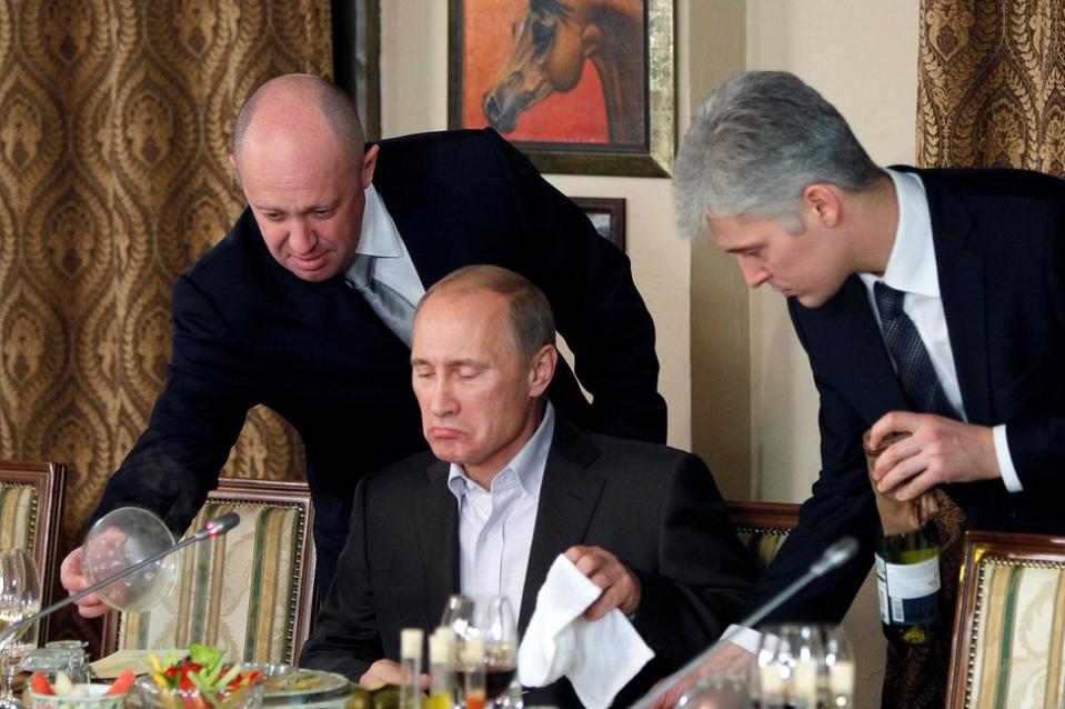 Vladimir Putin en un banquete el 11 de noviembre de 2011.