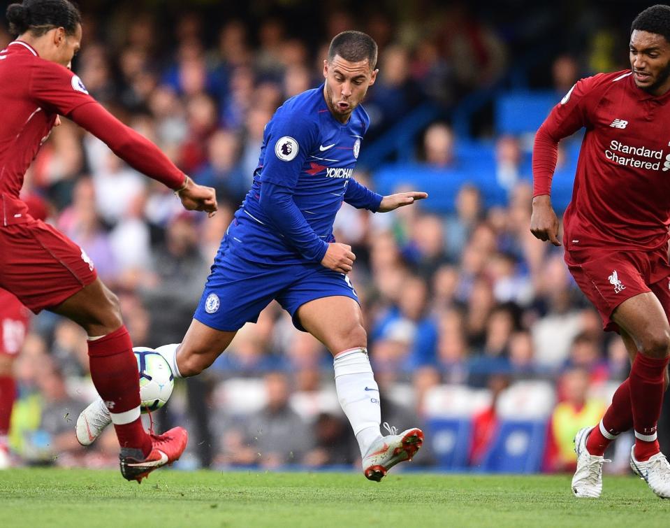 Hazard has again been brilliant so far this season for Chelsea