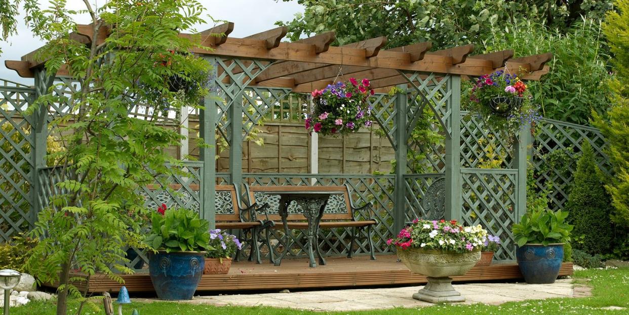 pergola roof ideas