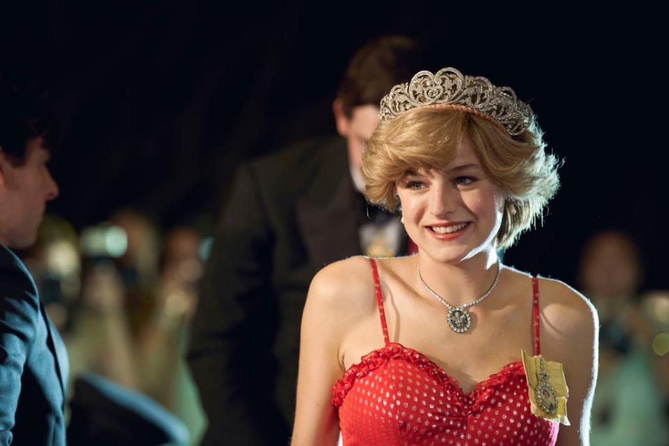 Emma Corrin as Diana in ‘The Crown’ (Des Willie/Netflix)