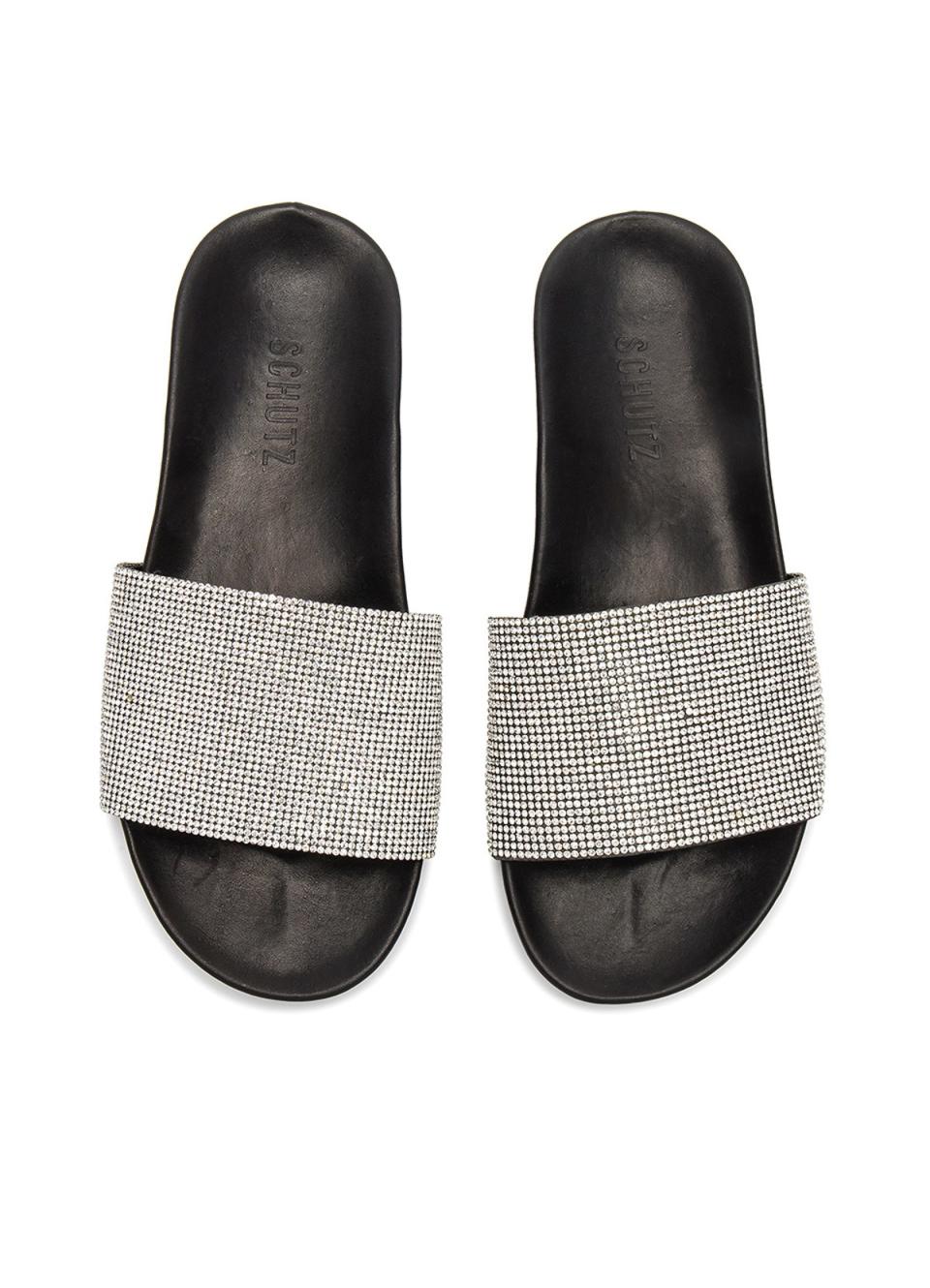 Schutz x REVOLVE Kallana Slide, $170, REVOLVE