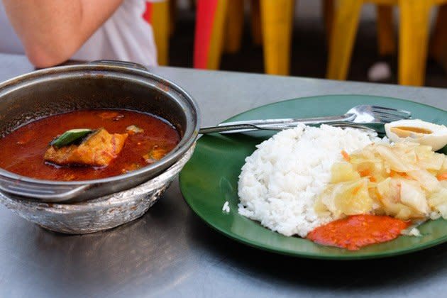 best malacca food pedas-pari