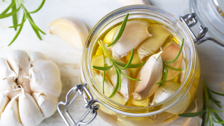 garlic infused oil