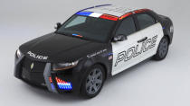 The Cop car of the future, Carbon Motors’ rear-wheel-drive E7 police vehicle will be powered by a Forced Induction Diesel engine that will deliver 250 horsepower, said Stacy Stephens, Carbon Motors’ co-founder.