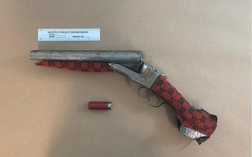 Weapon suspected to be used in a series of armed robberies in Seattle.