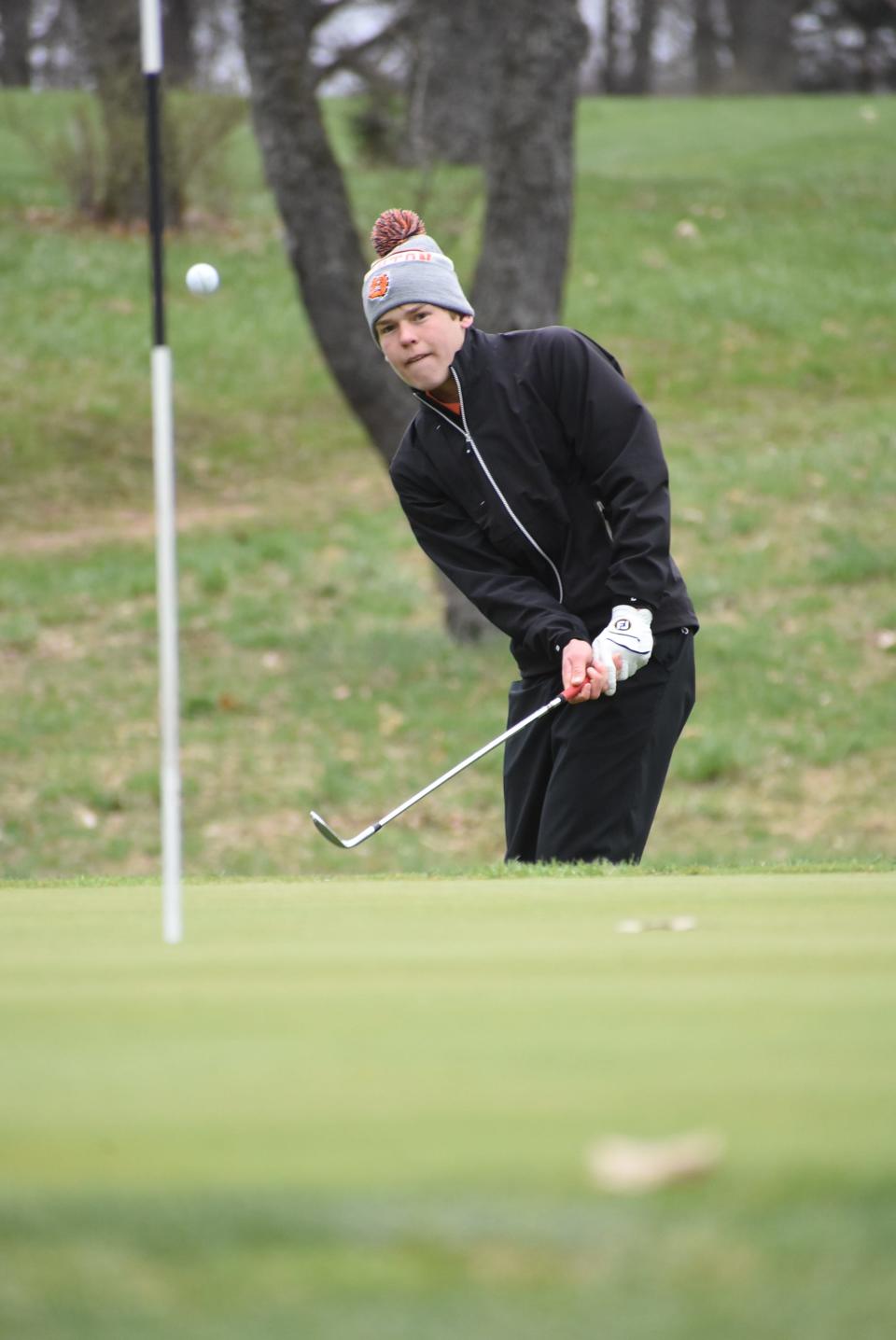 Brighton's Winston Lerch was the medalist in a dual match against Howell.