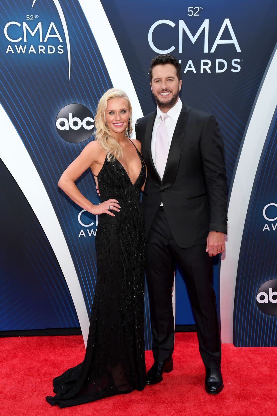 Caroline Boyer and Luke Bryan