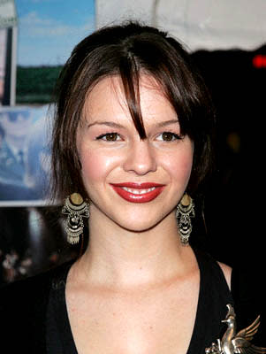 Amber Tamblyn at the NY premiere of Paramount's Elizabethtown