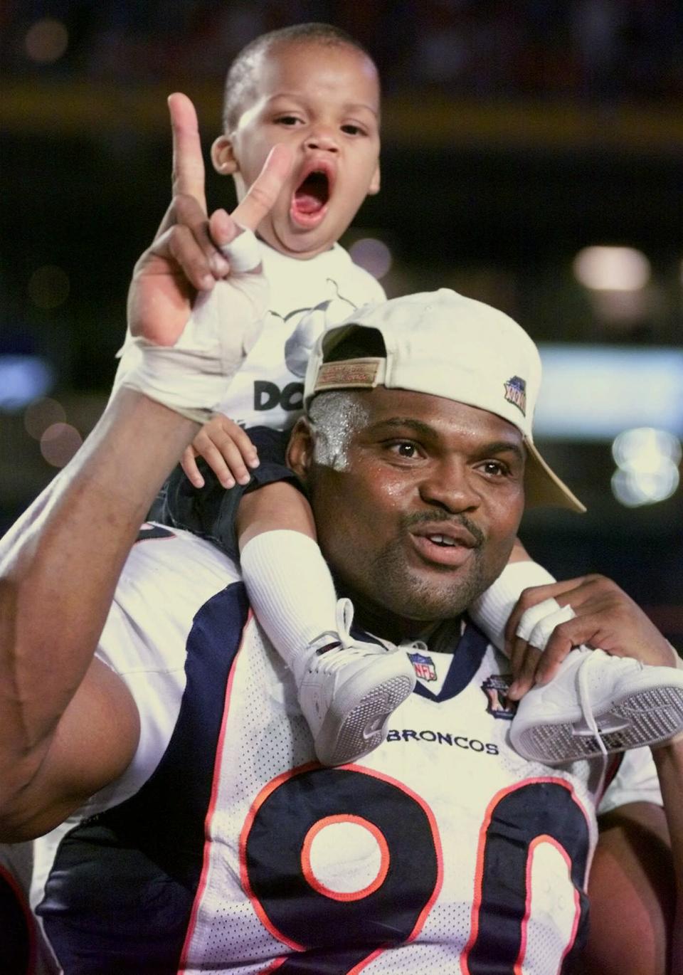 Neil Smith, two-time Super Bowl champion with the Broncos, was a hero on Tuesday. (AP)