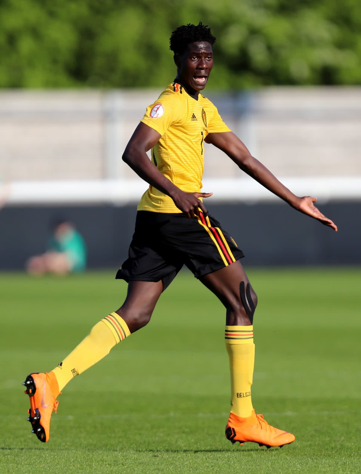 Amadou Onana has joined Everton (Nigel French/PA) (PA Archive)