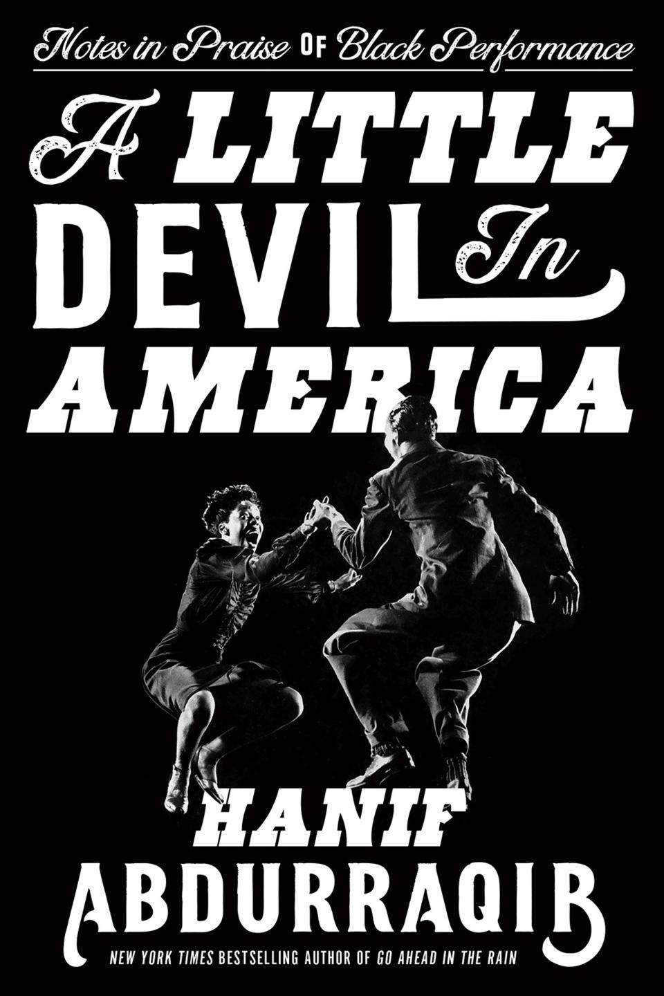 This cover image provided by Random House shows "A Little Devil in America: Notes in Praise of Black Performance" by Hanif Abdurraqib. (Random House via AP)