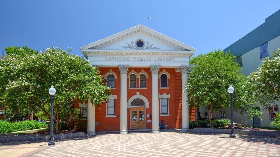 Carnegie Library in Bryan, Texas