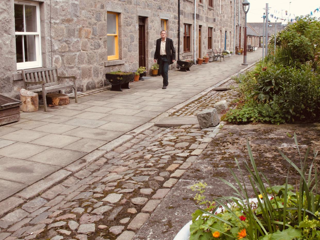 On manoeuvres: Simon Calder in Footdee, Aberdeen (Charlotte Hindle)