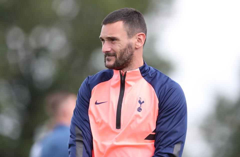 Hugo Lloris is set to start in goal (Tottenham Hotspur FC via Getty I)