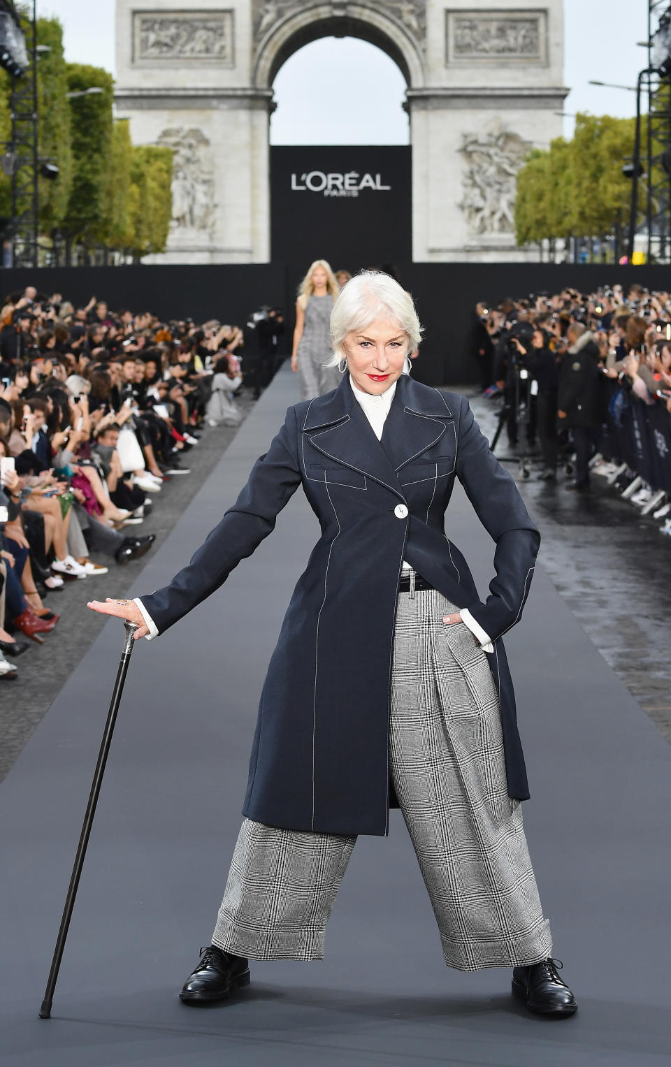 The ladies strutted their stuff on the catwalk looking fierce and fabulous.