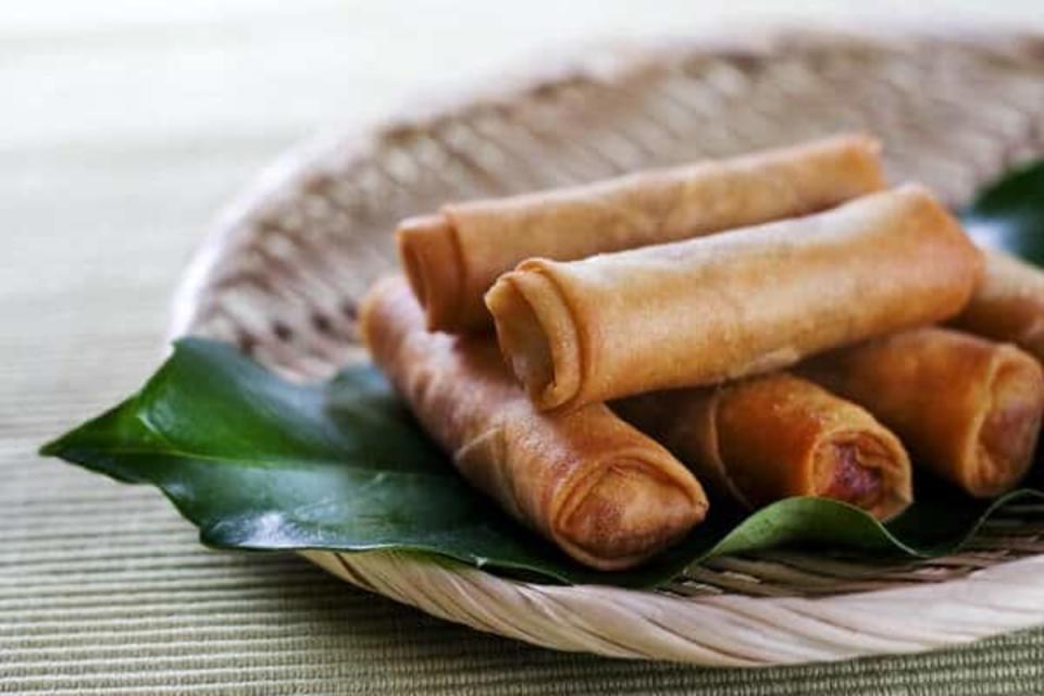 <p>Steamy Kitchen</p><p>In this Chinese Egg Rolls recipe, you’ll learn how to make authentic egg rolls with a light, crispy skin.</p><p><strong>Get the recipe: <a href="https://steamykitchen.com/13029-chinese-egg-rolls-recipe.html" rel="nofollow noopener" target="_blank" data-ylk="slk:Chinese Egg Rolls;elm:context_link;itc:0;sec:content-canvas" class="link ">Chinese Egg Rolls</a></strong></p>