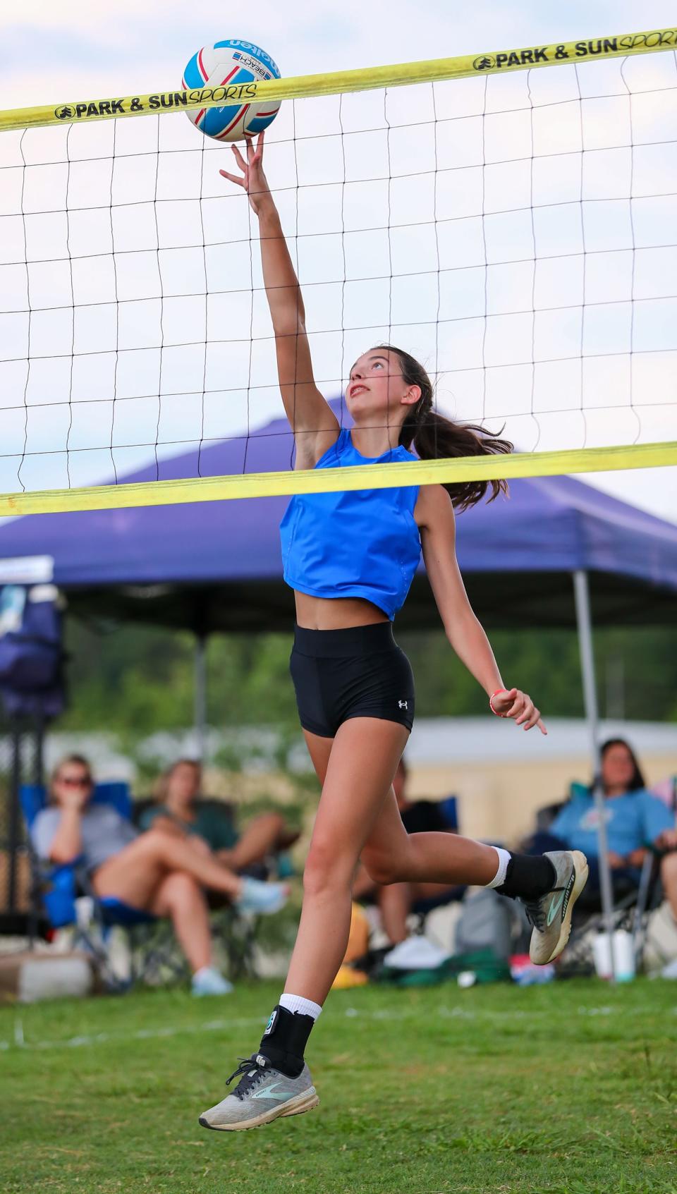 A charity volleyball tournament was held Saturday, July 30, 2022, at City Church with all proceeds going to Least of These Carolinas. A total of 32 teams, with two players on each, competed in the tournament to help the Gaston County-based organization that advocates for foster children.