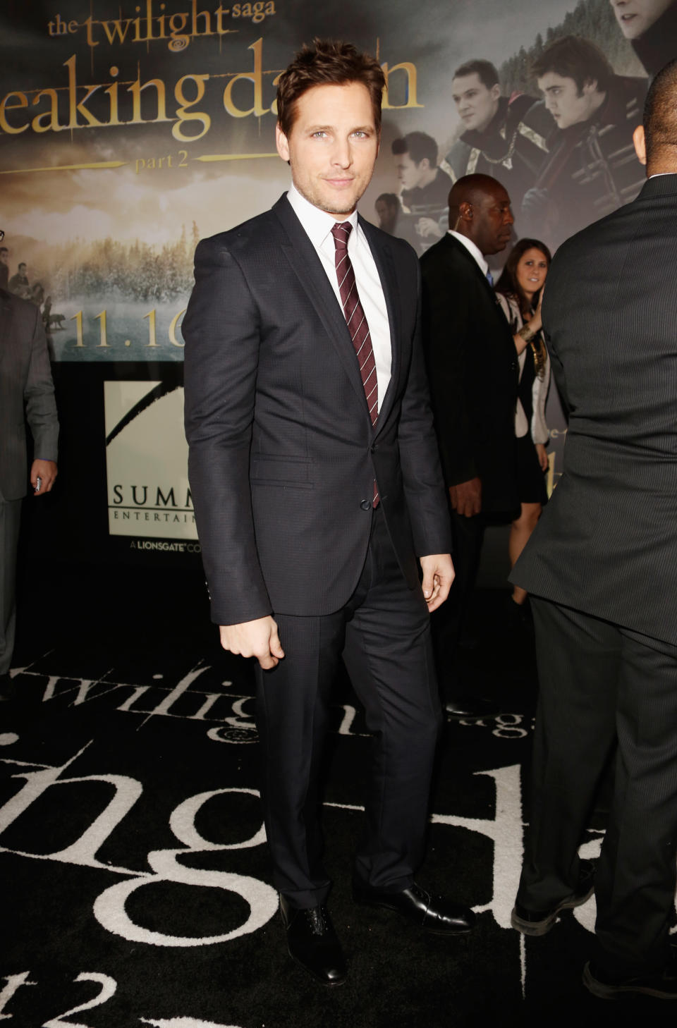 Peter Facinelli arrives at "The Twilight Saga: Breaking Dawn - Part 2" Los Angeles premiere at Nokia Theatre L.A. Live on November 12, 2012 in Los Angeles, California. (Photo by Jeff Vespa/WireImage)