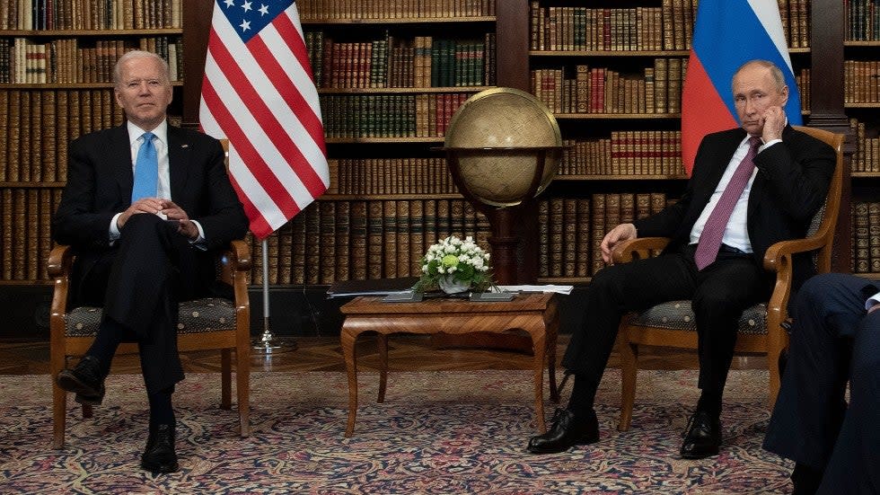 President Biden and Russian President Vladimir Putin