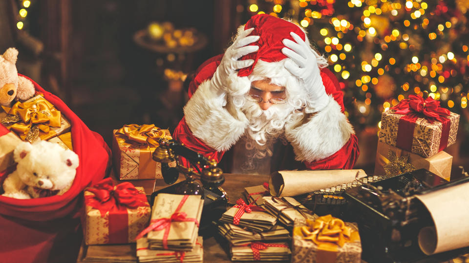 It's not just Santa Claus who's under a lot of stress at this time of the year. Photo: Getty