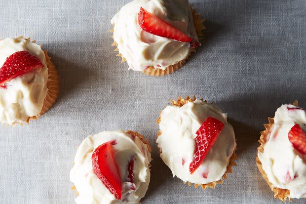 Strawberry Shortcake Cupcakes