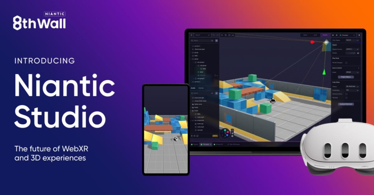 Niantic presents its new augmented actuality net instrument Niantic Studio and shares updates to the acquired lidar scanning utility instrument Scaniverse