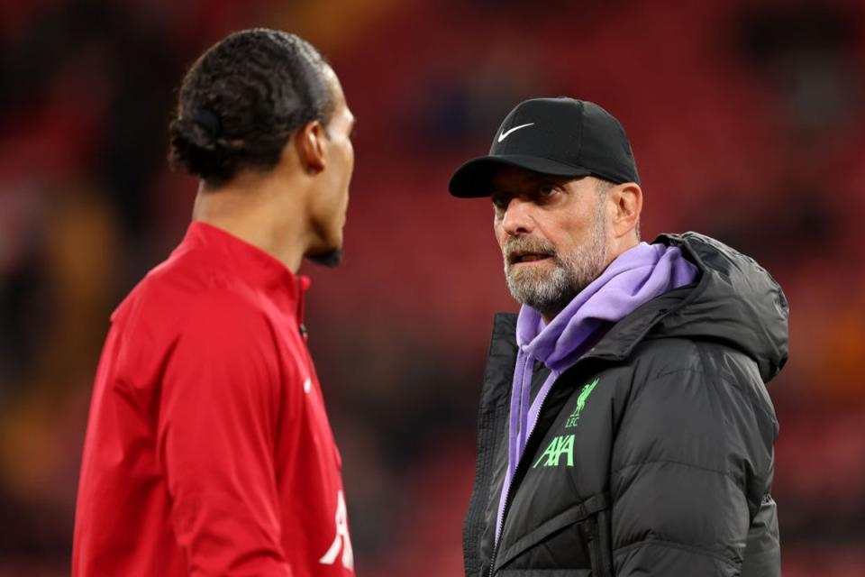 Klopp made Van Dijk Liverpool’s record signing and then his captain (Getty Images)