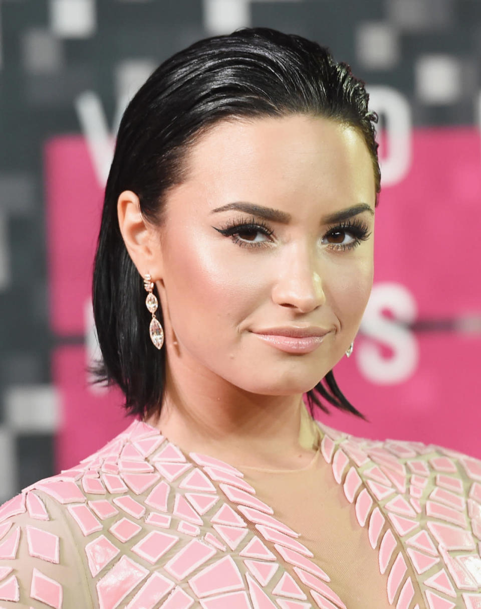 Demi Lovato at the 2015 MTV Video Music Awards