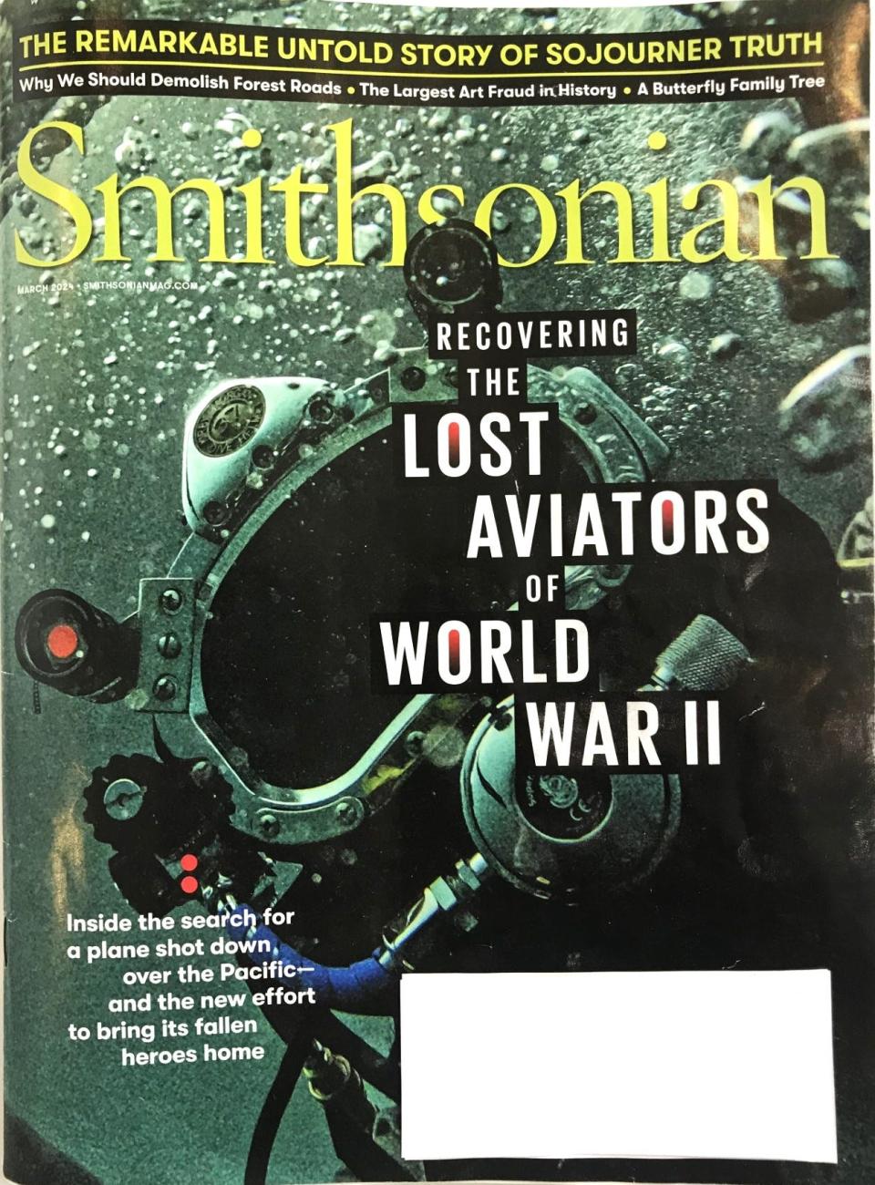 UGA professor Stephen Mihm's article was the cover story for the March issue of Smithsonian.