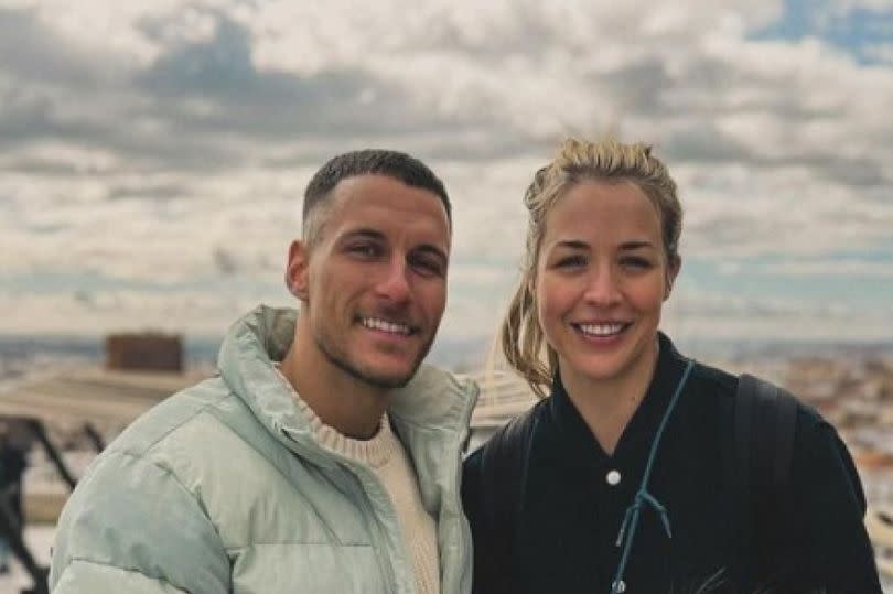 Gemma Atkinson and Gorka Marquez