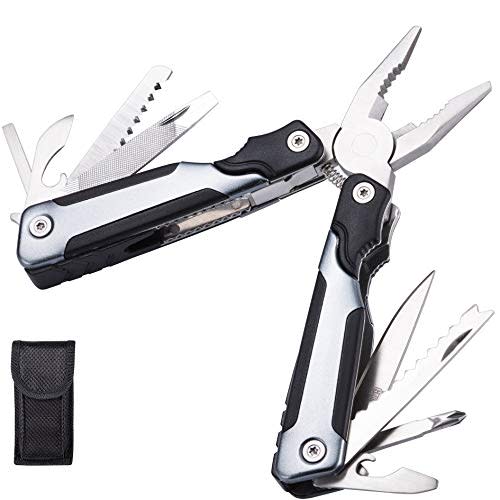 Multitool 13in1 - Multi-tool with Pliers Knife Can Bottle Opener Screwdriver - Survival Tool -…