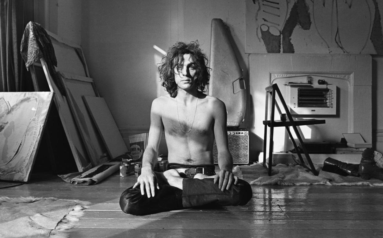 <span>‘A fully fledged rock myth’: Have You Got It Yet? The Story of Syd Barrett and Pink Floyd.</span><span>Photograph: © Aubrey Powell - Hipgnosis.</span>