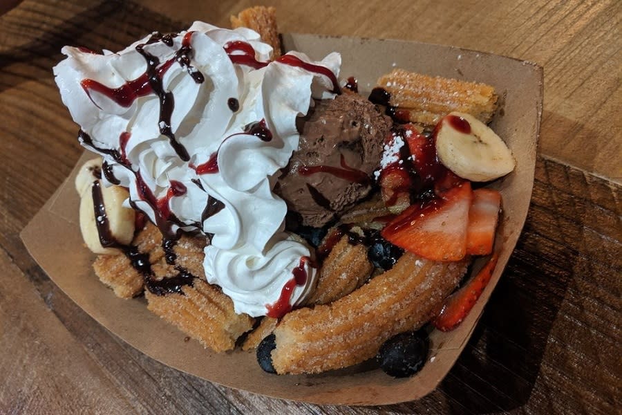 <p>Photo: Monica L. /<a href="https://www.yelp.com/biz_photos/churroholics-and-hiccups-houston?select=F4_0Vyc2SC4cDmcnvwD8sg&utm_campaign=75402c2b-2a5d-4f33-9b82-0f3a5eec4d42%2C6a1601fa-f3bc-4acd-9365-9e52cbbb3f67&utm_medium=81024472-a80c-4266-a0e5-a3bf8775daa7" rel="nofollow noopener" target="_blank" data-ylk="slk:Yelp;elm:context_link;itc:0;sec:content-canvas" class="link ">Yelp</a></p>