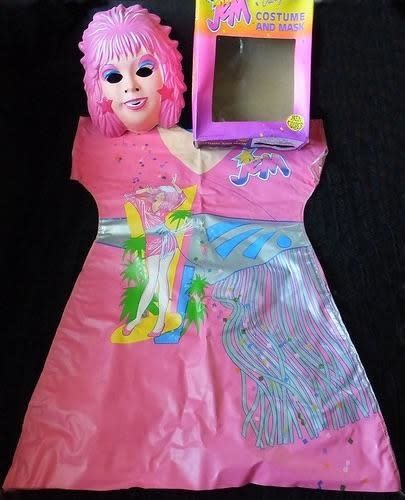 Jem plastic Halloween costume