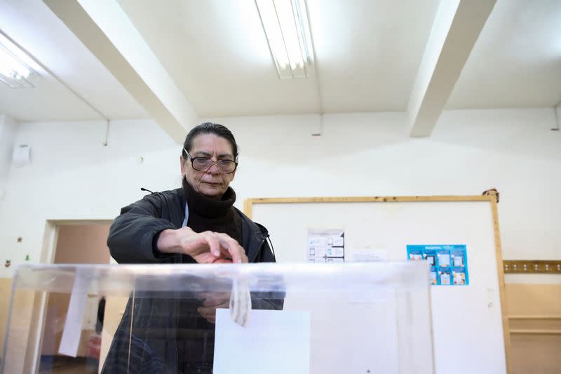 Bulgarian parliamentary election, in Sofia