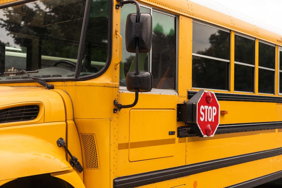 Yellow school bus 
(Credit: Sinenkiy, Getty Images/iStockphoto)