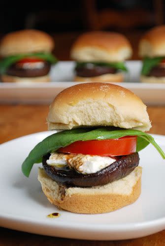 Balsamic Portabella Sliders