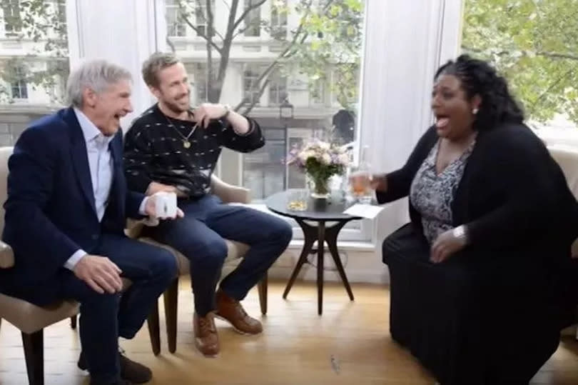 Alison Hammond interview with Harrison Ford and Ryan Gosling
