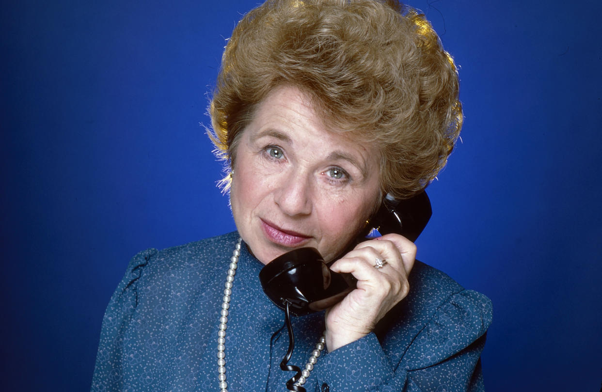 Unspecified - 1984: Dr. Ruth Westheimer portrait for Lifetime special. (Photo by Donna Svennevik /Disney General Entertainment Content via Getty Images)