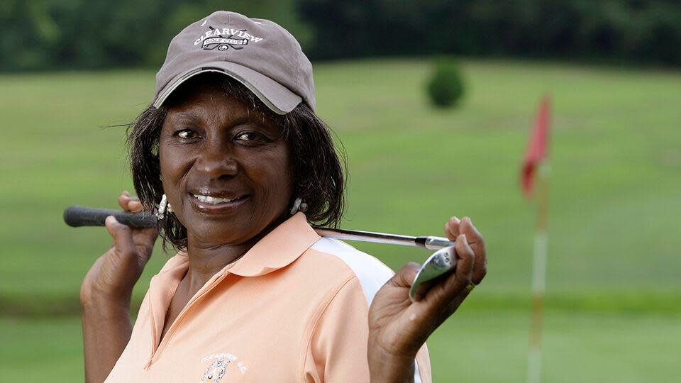 Golf pioneer Renee Powell is the head professional at East Canton's Clearview Golf Club.