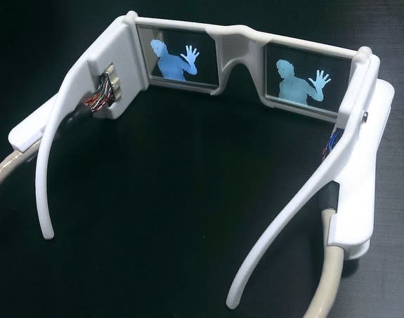 The 'smart glasses' could translate street signs into audible speech.